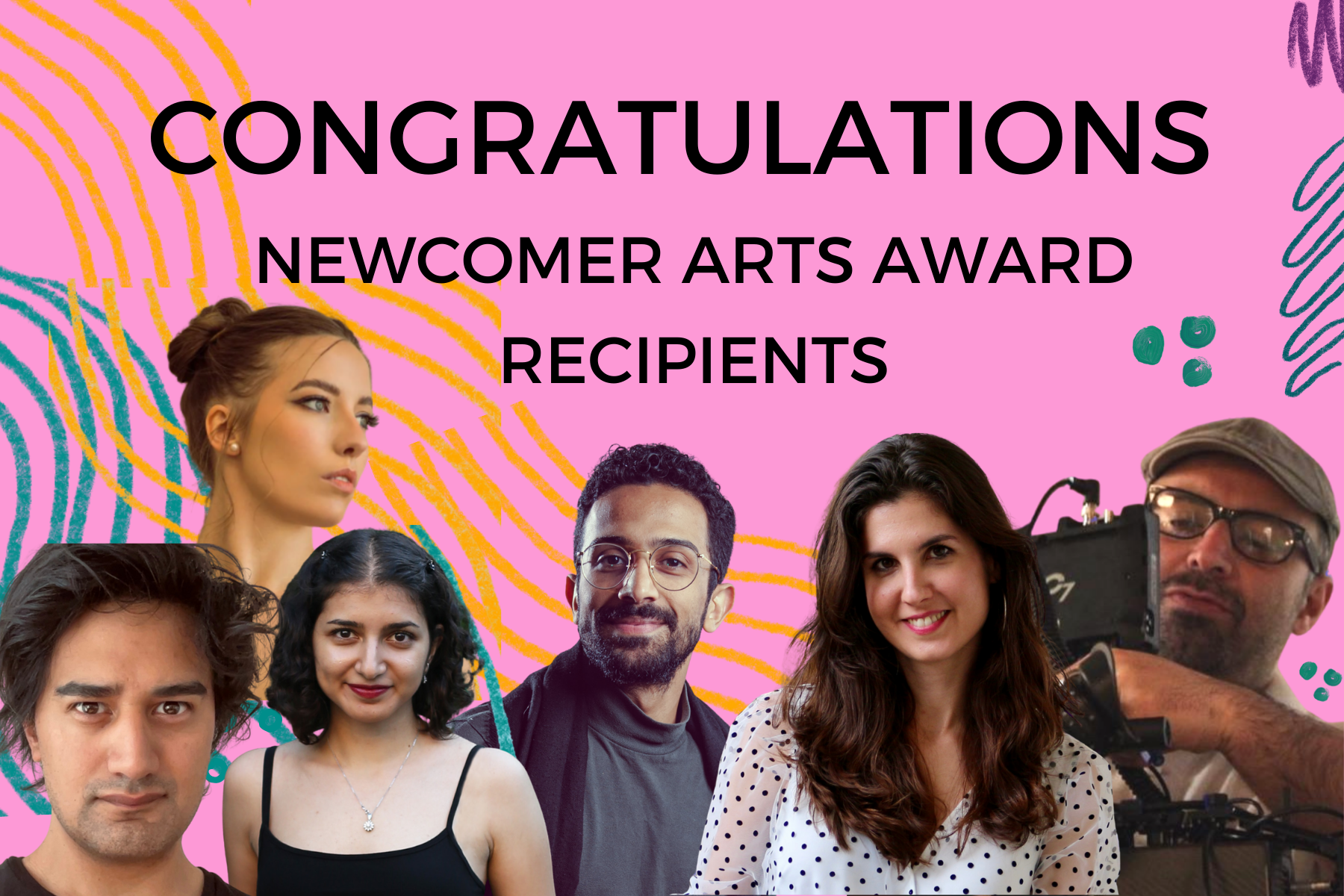 2022 Newcomer Arts Award Recipients - Neighbourhood Arts Network